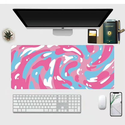Large Custom Logo Gaming Mouse Pad for Desktops