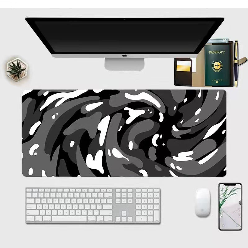 Large Custom Logo Gaming Mouse Pad for Desktops