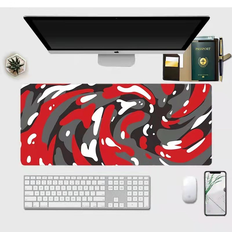 Large Custom Logo Gaming Mouse Pad for Desktops
