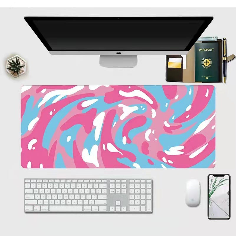 Large Custom Logo Gaming Mouse Pad for Desktops